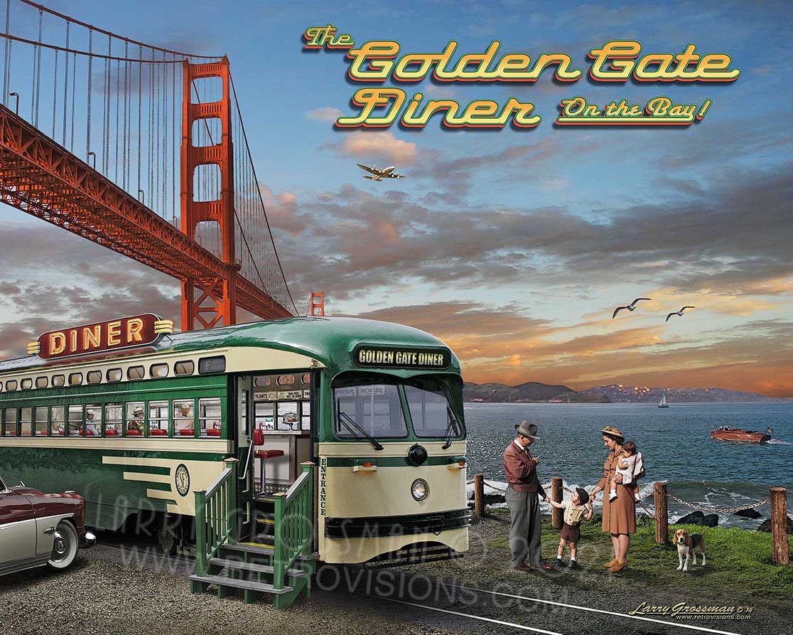 Golden Gate Diner 1952
