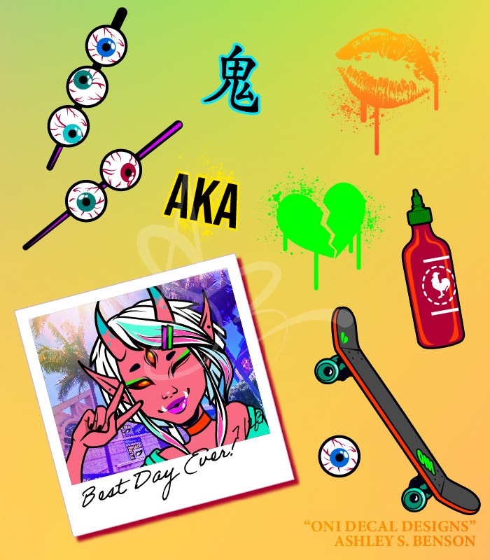 GOURMET GHOULFRIENDS- Zombie Decal Designs