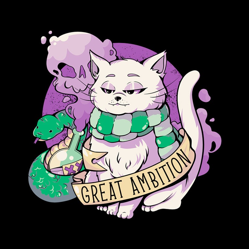 Great Ambition Green Snake Cat