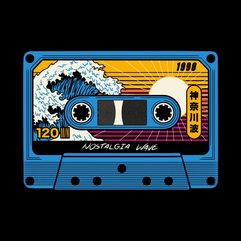 Great Wave of Nostalgia Tape