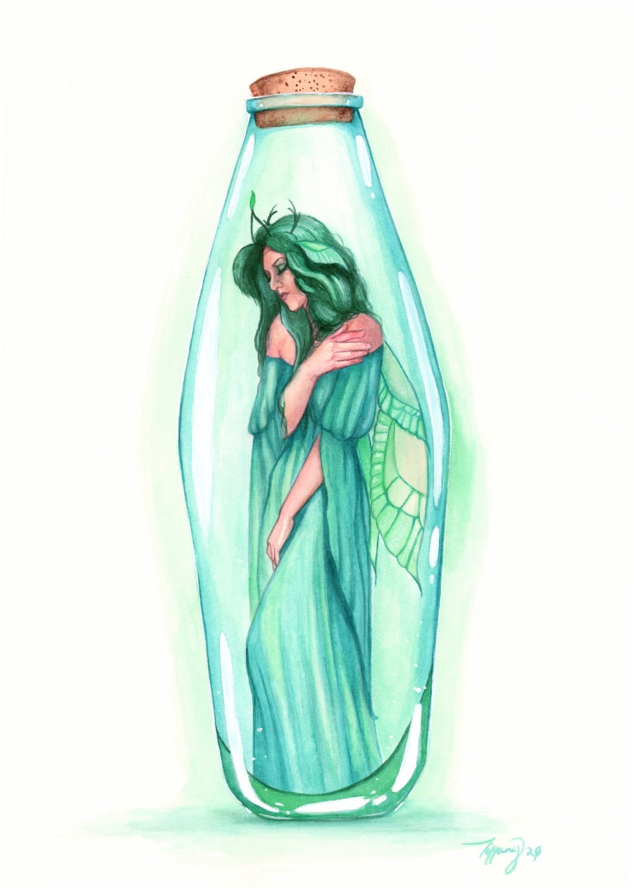Green Bottle Fairy