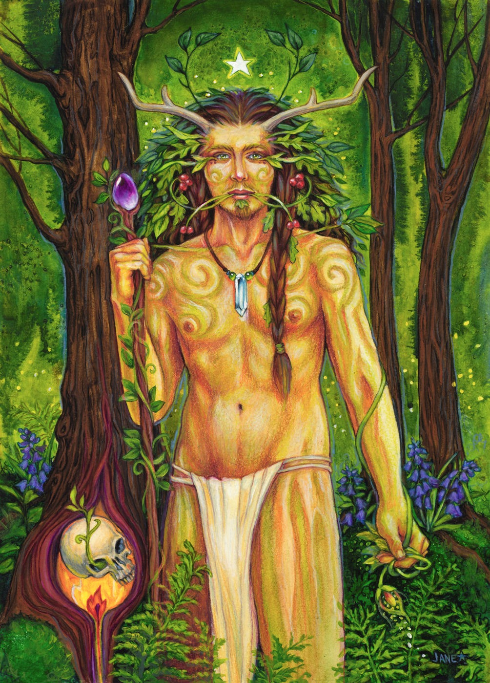 Greenman Spring Fire