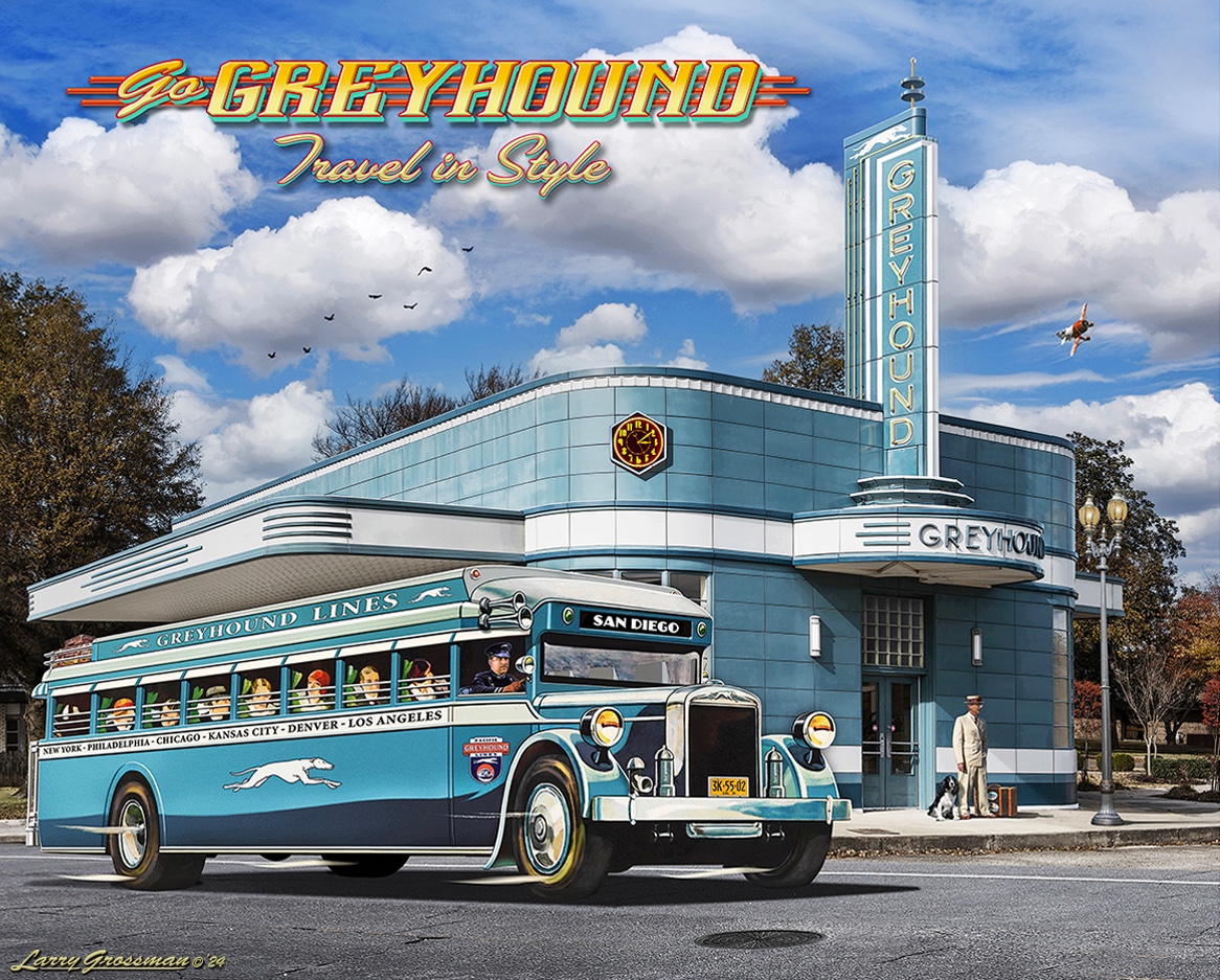 Greyhound Bus 1930’s