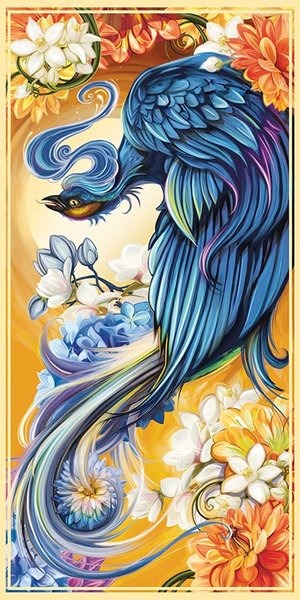Blue phoenix