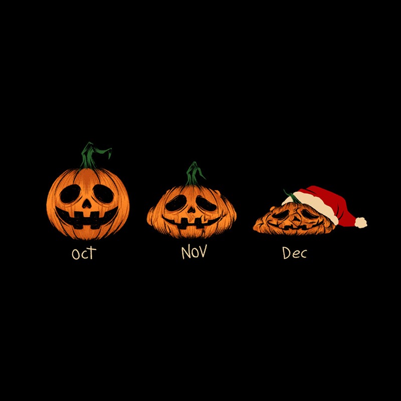 Halloween To Christmas Pumpkin Holidays