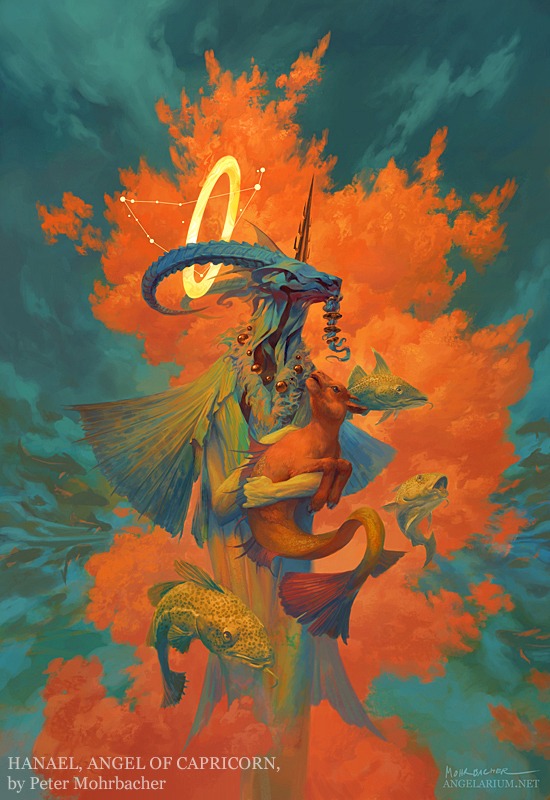 Hanael Angel of Capricorn