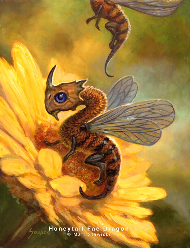 Honeytail Fae Dragon