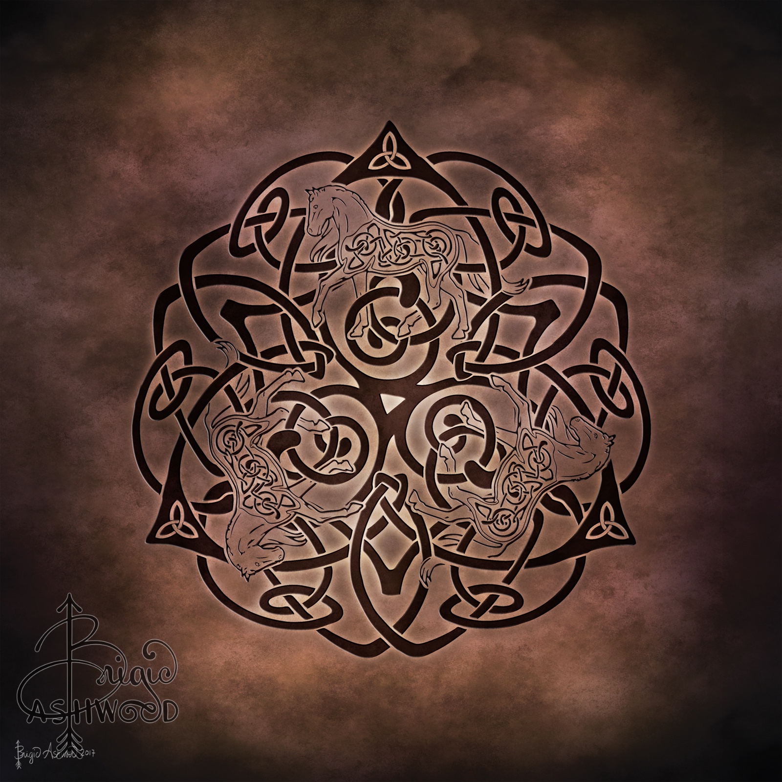 Celtic Wild: Horse Knot