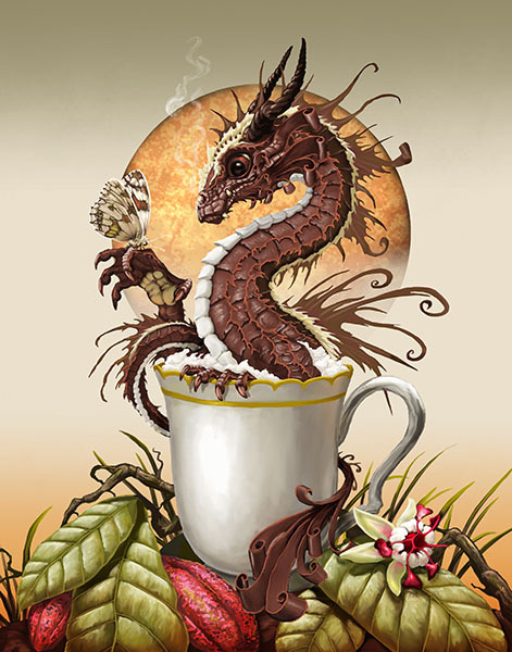 HOT CHOCOLATE DRAGON