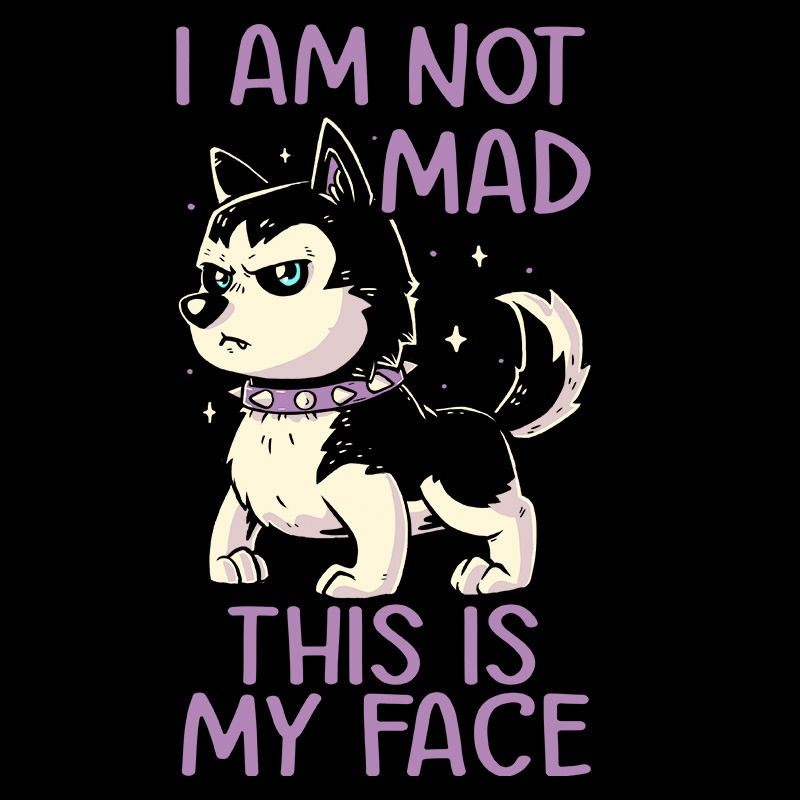 I Am Not Mad This Is My Face
