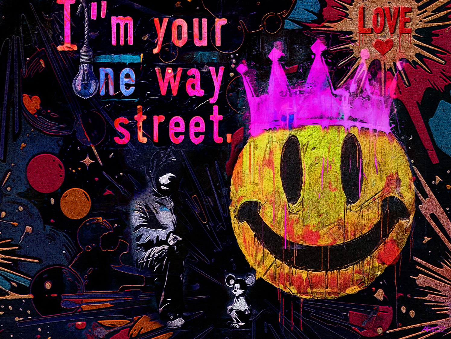 I Am Your One Way Street, Love