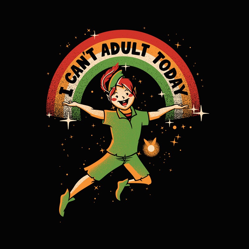 I Can’t Adult Today Dark Tone