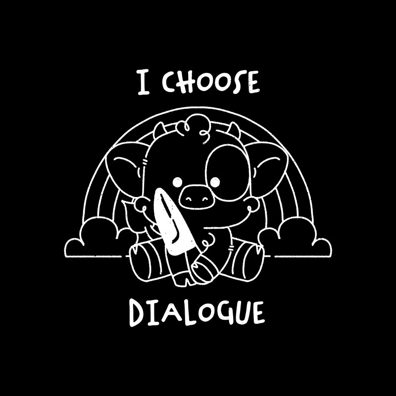 I Choose Dialogue Funny Cow