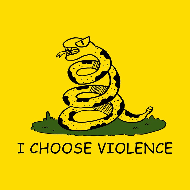 I Choose Violence Snake