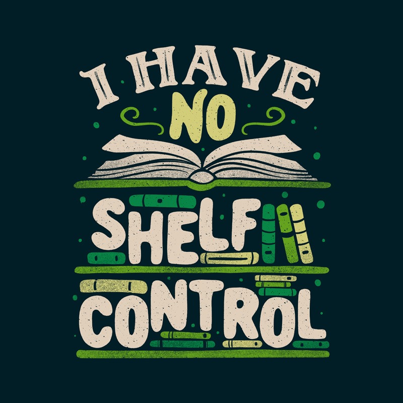 I Have no Shelf Control Blue