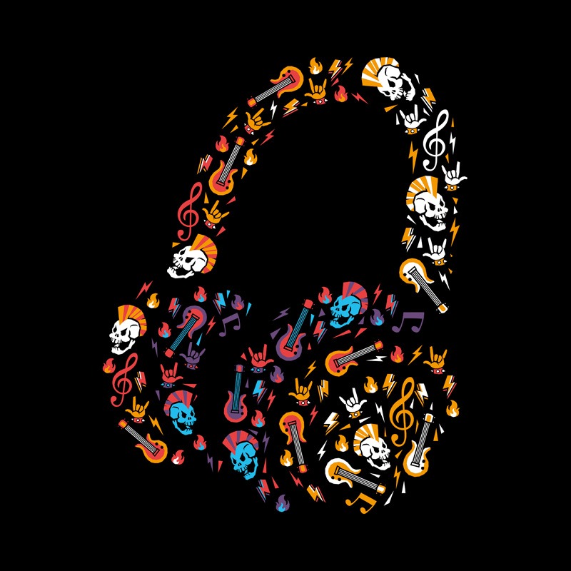 I Love Music Headphone