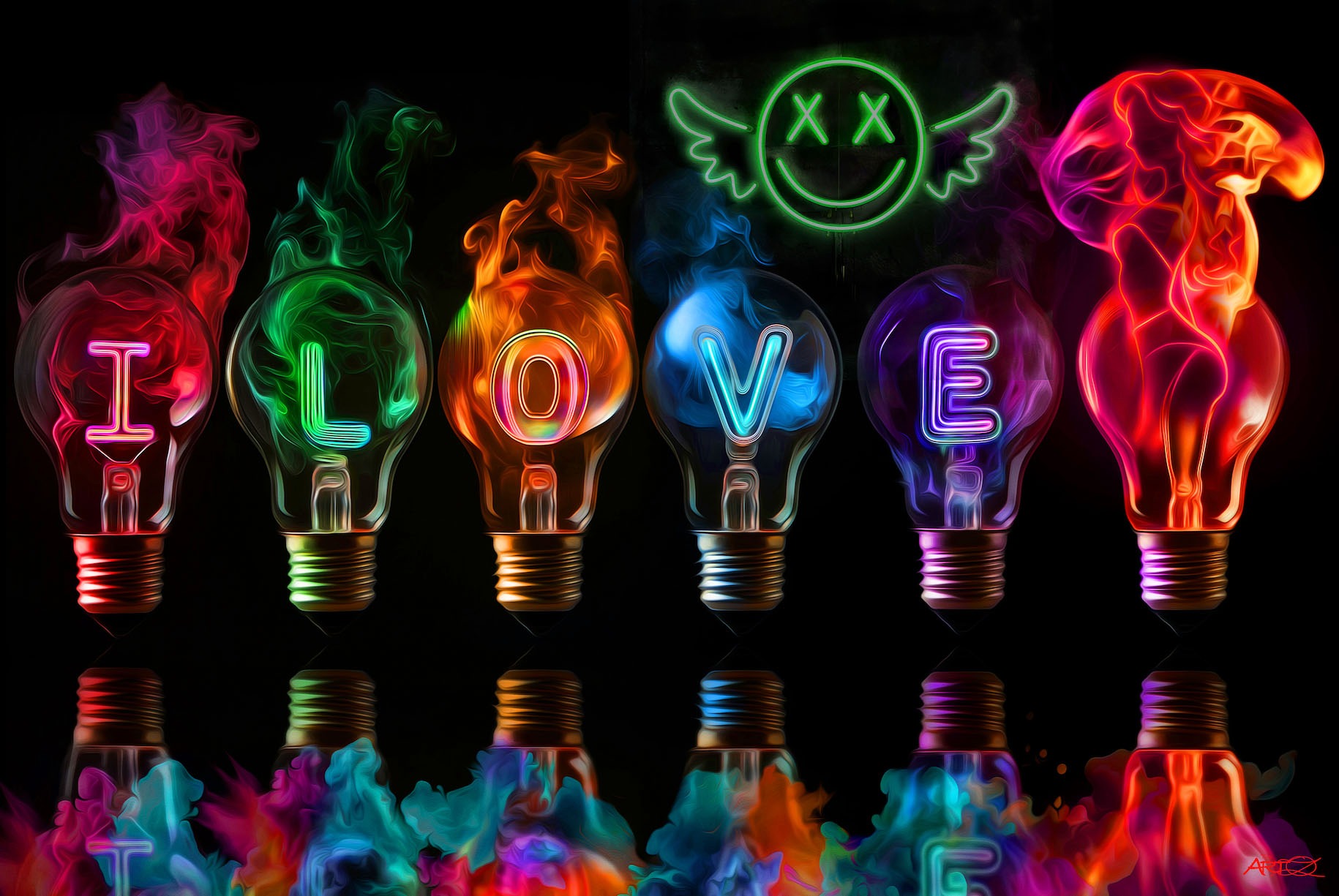 I Love You My Queen 40×30