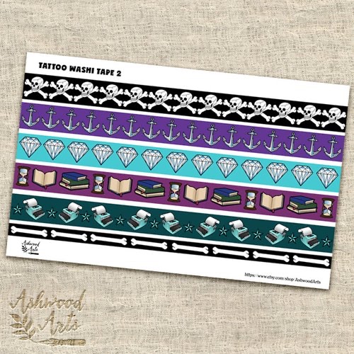Tattoo Washi Tape Version.1