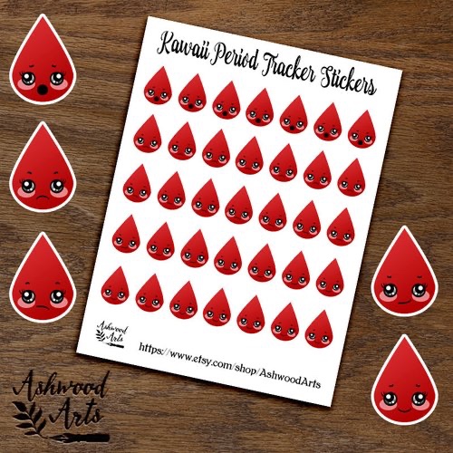 Kawaii Period Tracker
