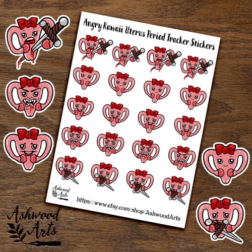 Angry Kawaii Uterus