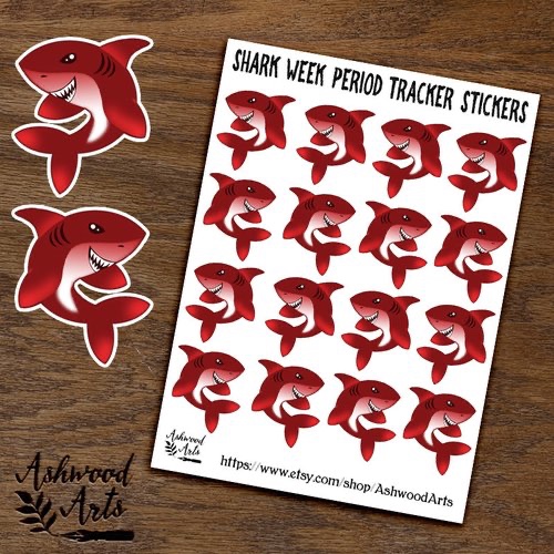 Shark Week Period Tracker