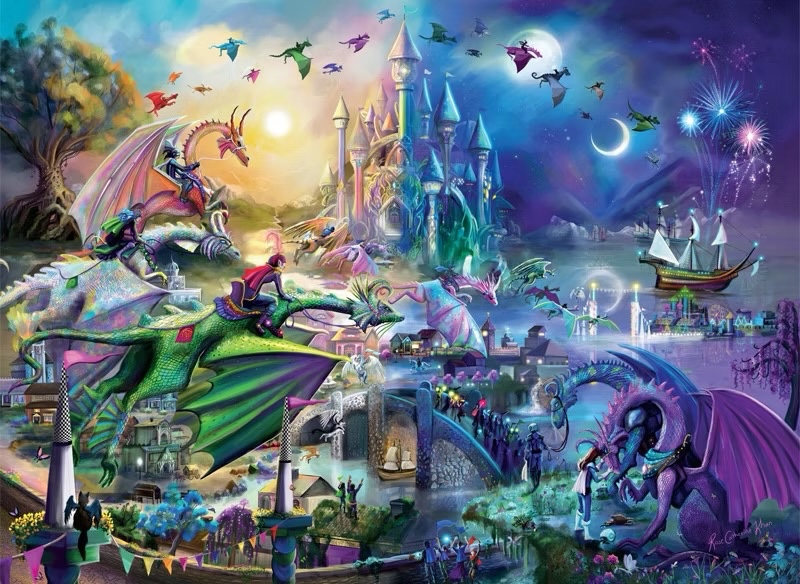 Dragon’s Race into the Night