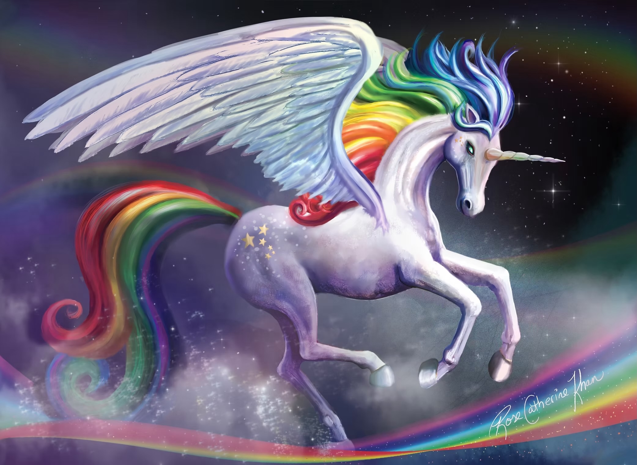 Rainbow Dancer Unicorn