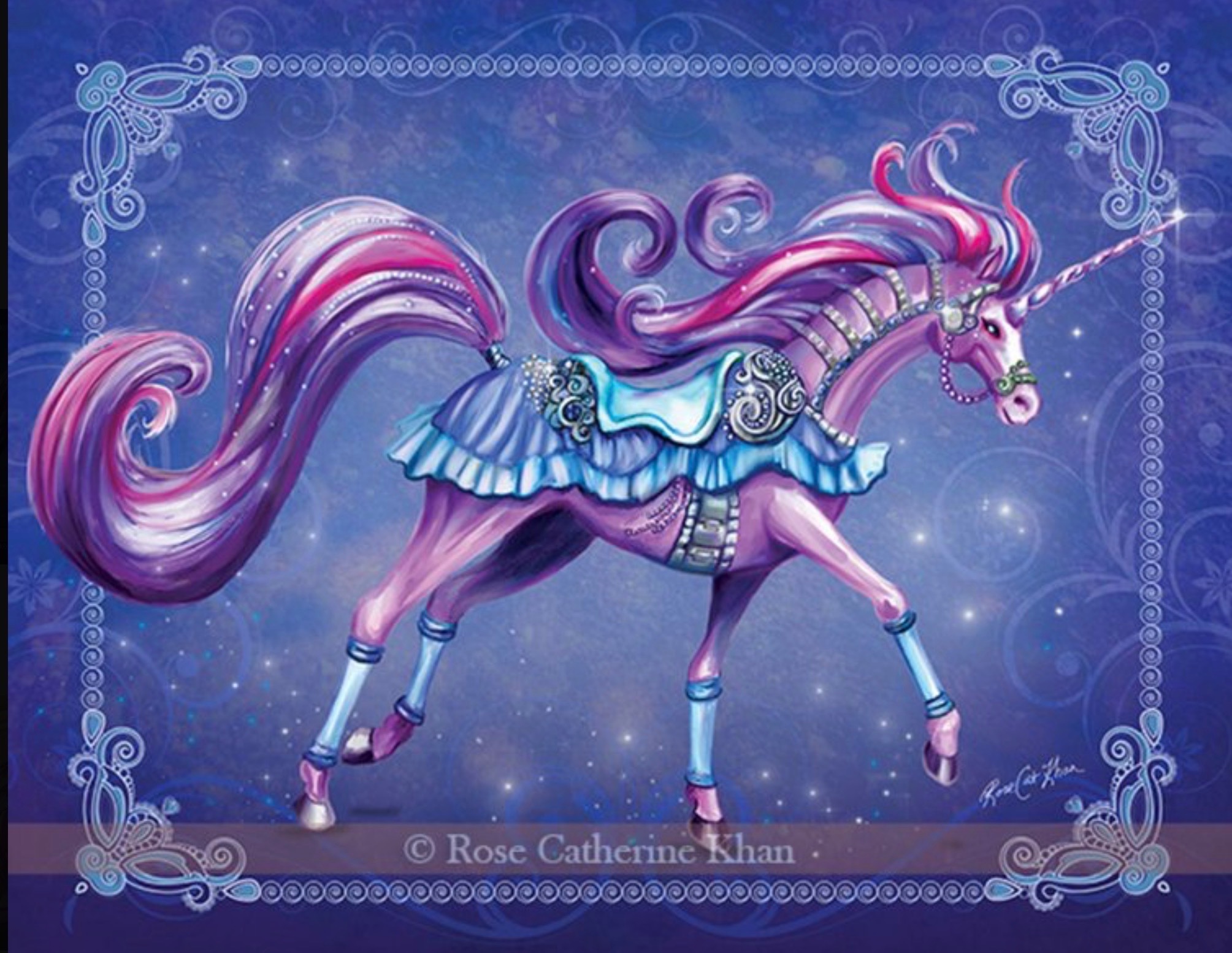 Amethyst Parade Unicorn