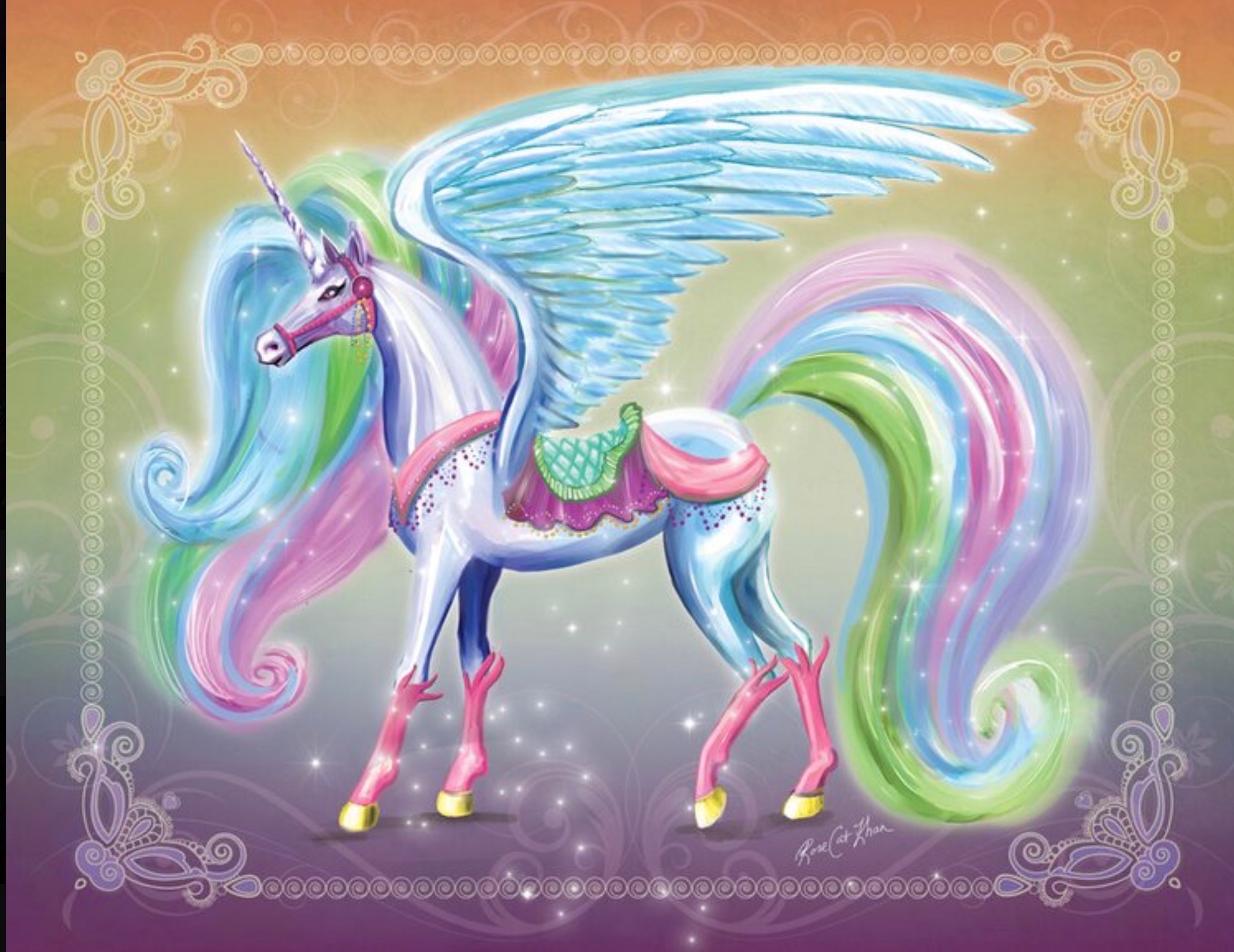 Shimmering Dawn Unicorn