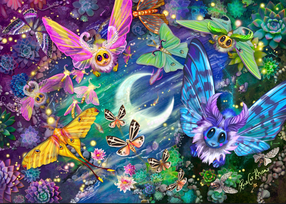 Midnight Moth Magic
