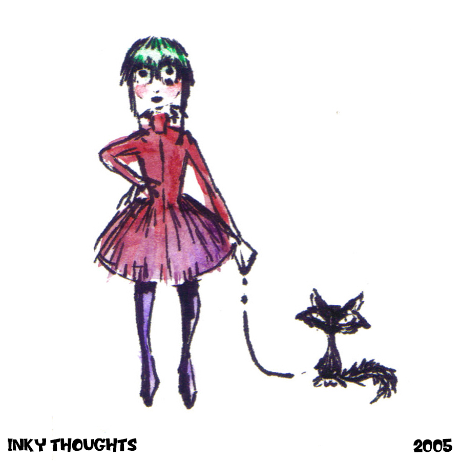 INKY THOUGHTS- Here Kitty, Kitty