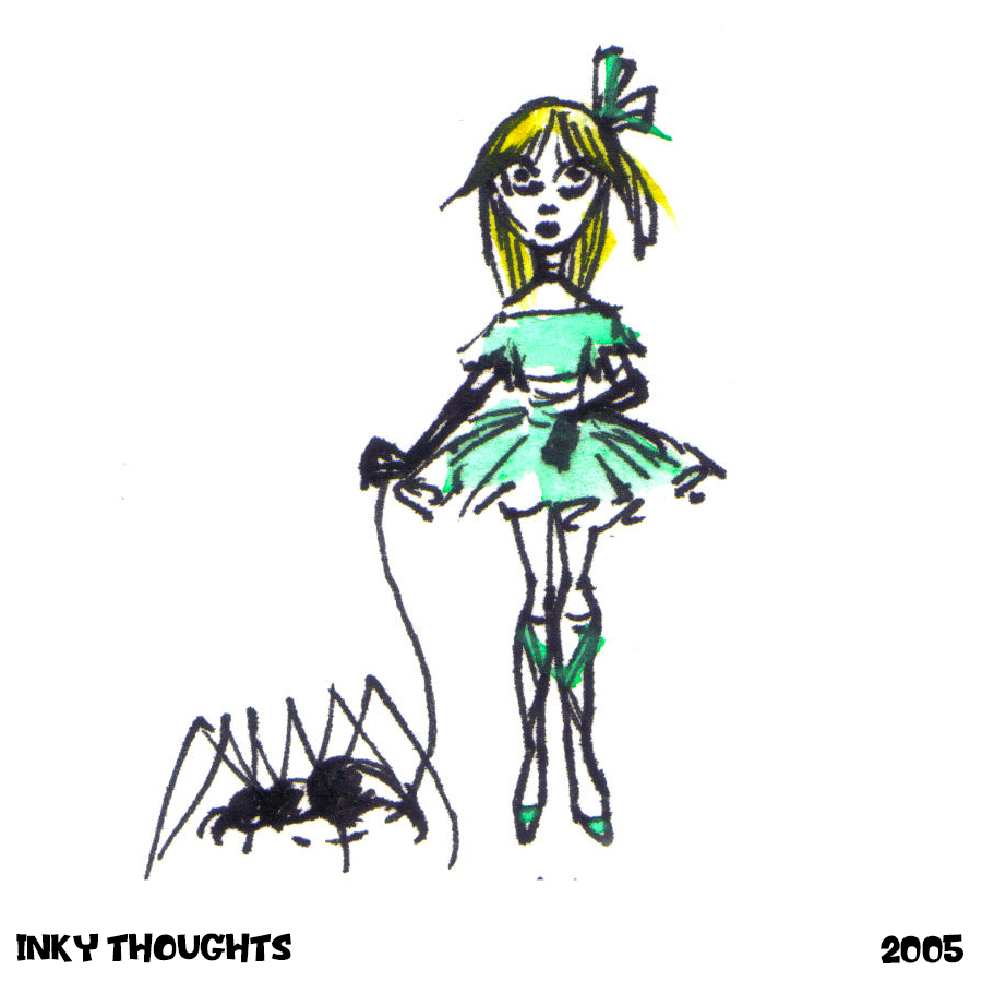 INKY THOUGHTS- Do You Like My Pet?