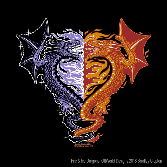 Ice and Fire Dragons
