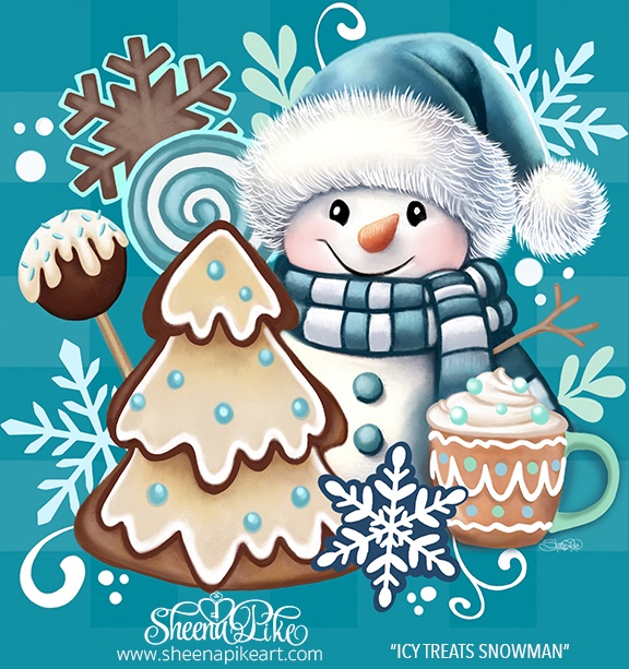 Icy Treats Snowman
