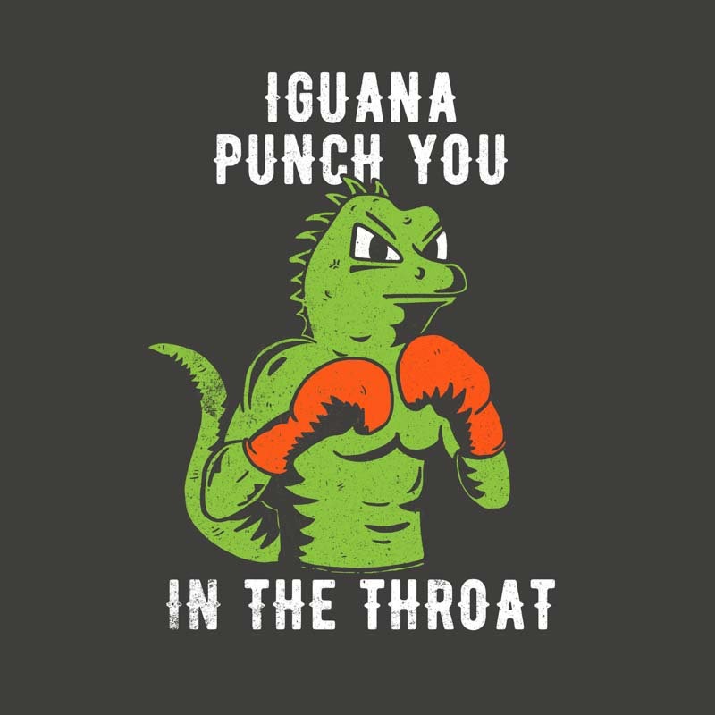 Iguana Punch You