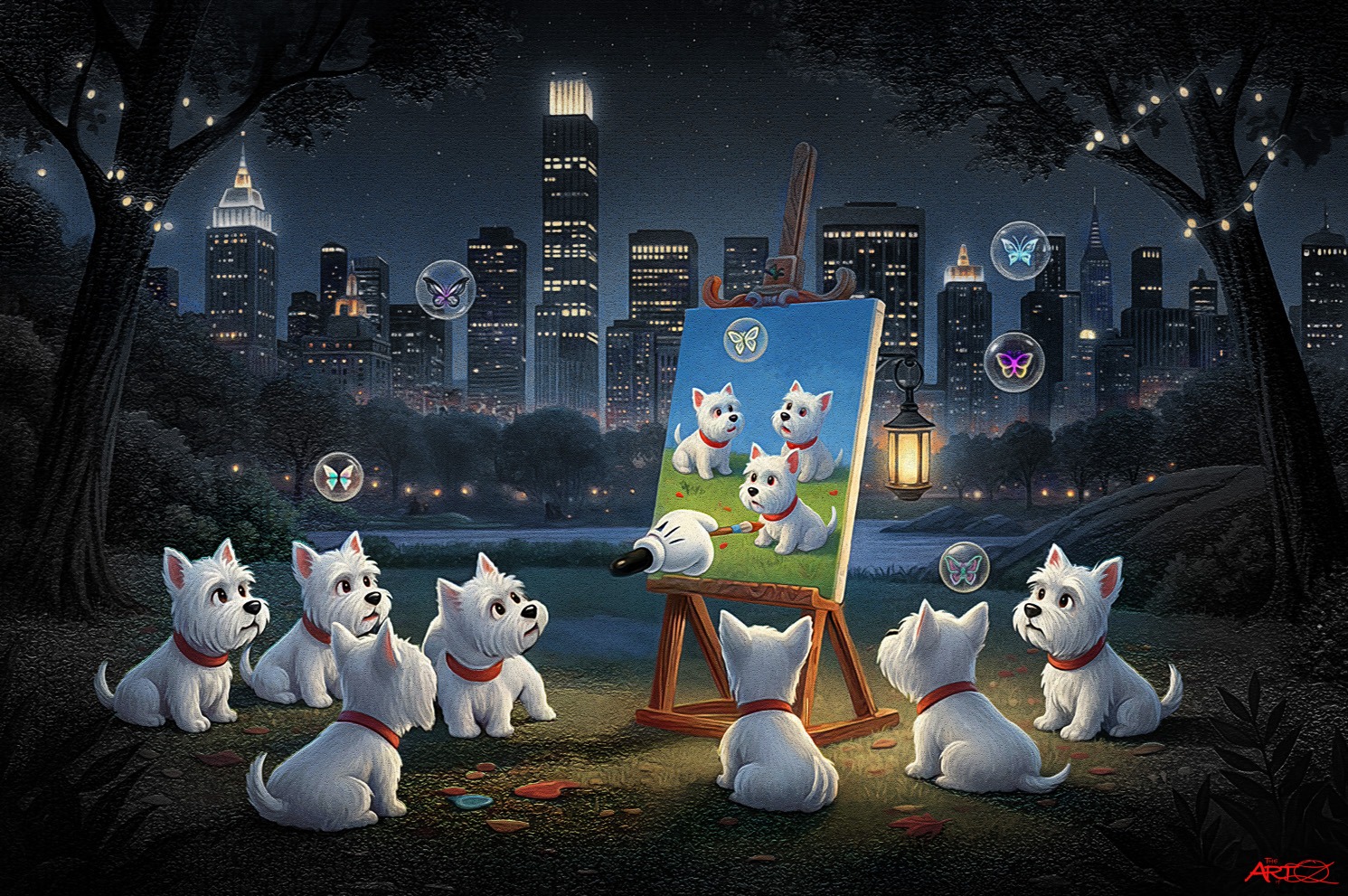 In The Park With The Invisible Teacher