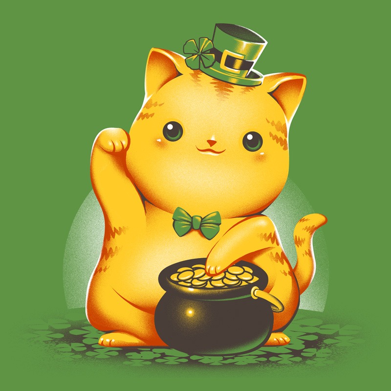 Irish Lucky Cat