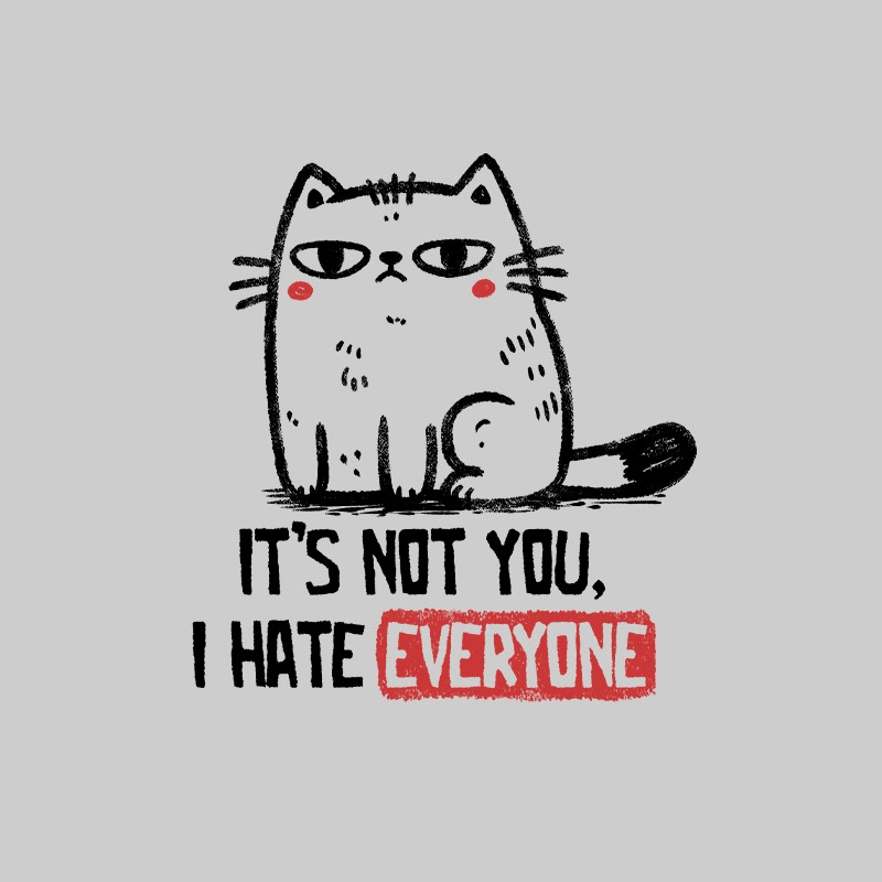 I’ts Not You I Hate Everyone