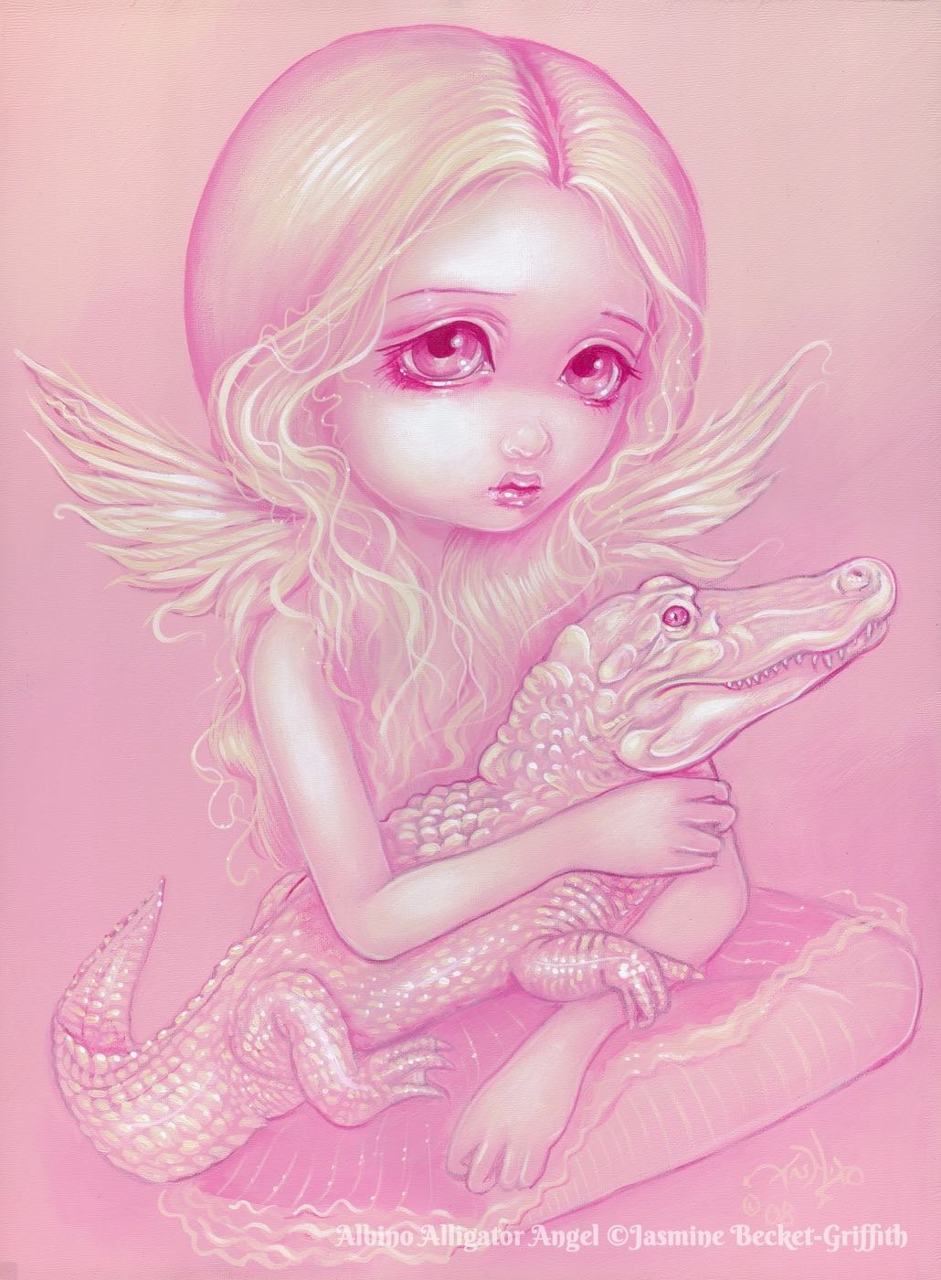 Albino Alligator Angel