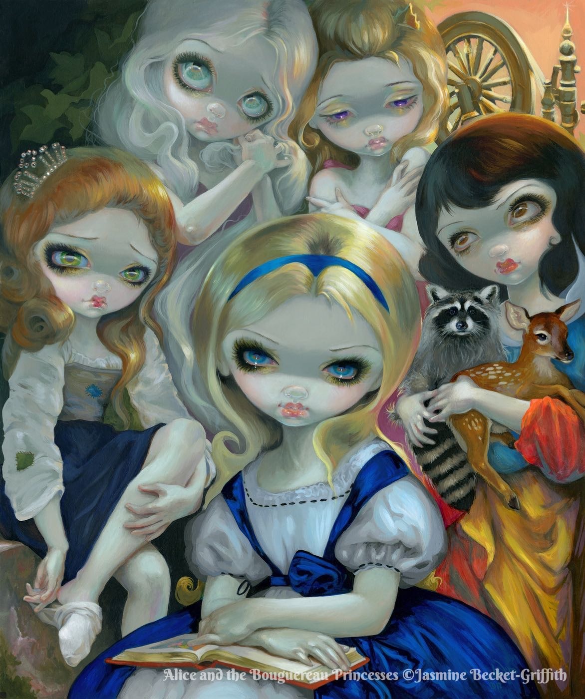 Alice And The Bouguereau Princesses