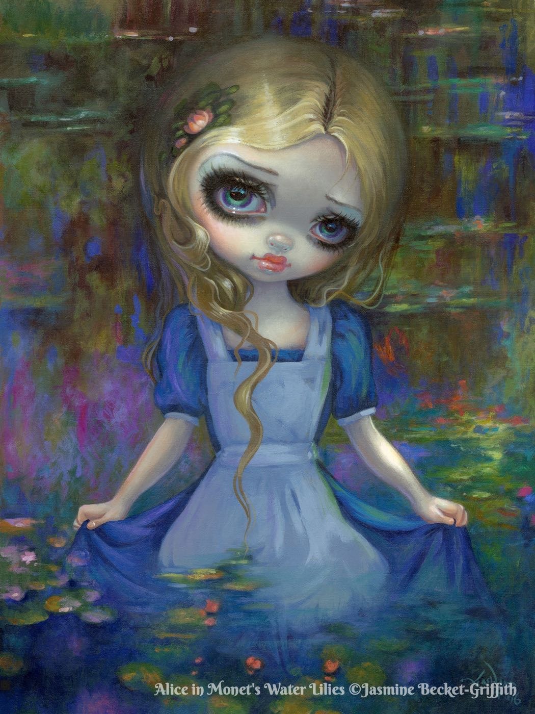 Alice In Monet’s Waterlilies