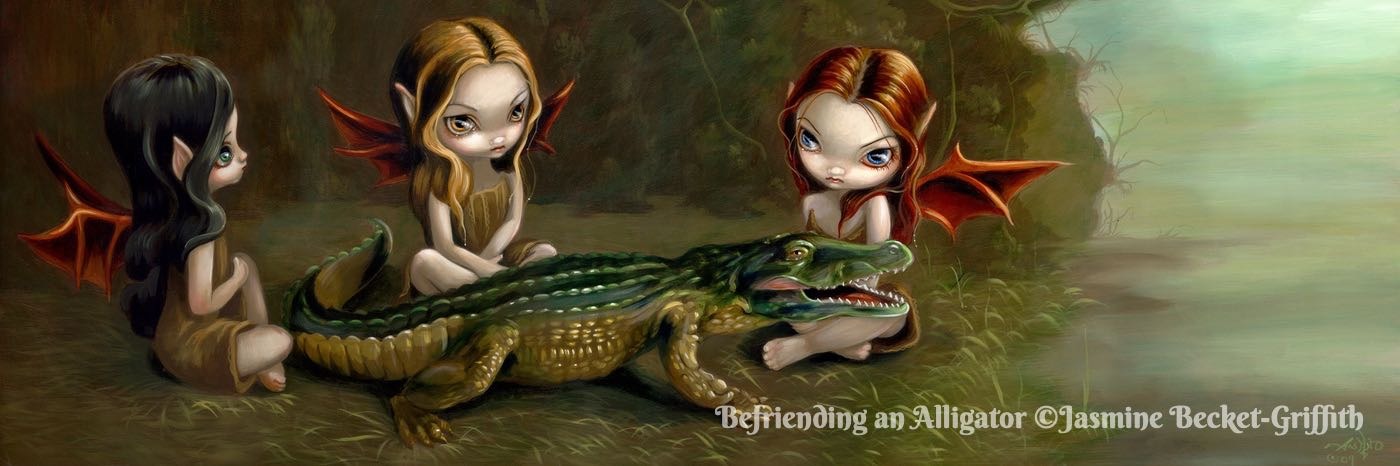 Befriending An Alligator