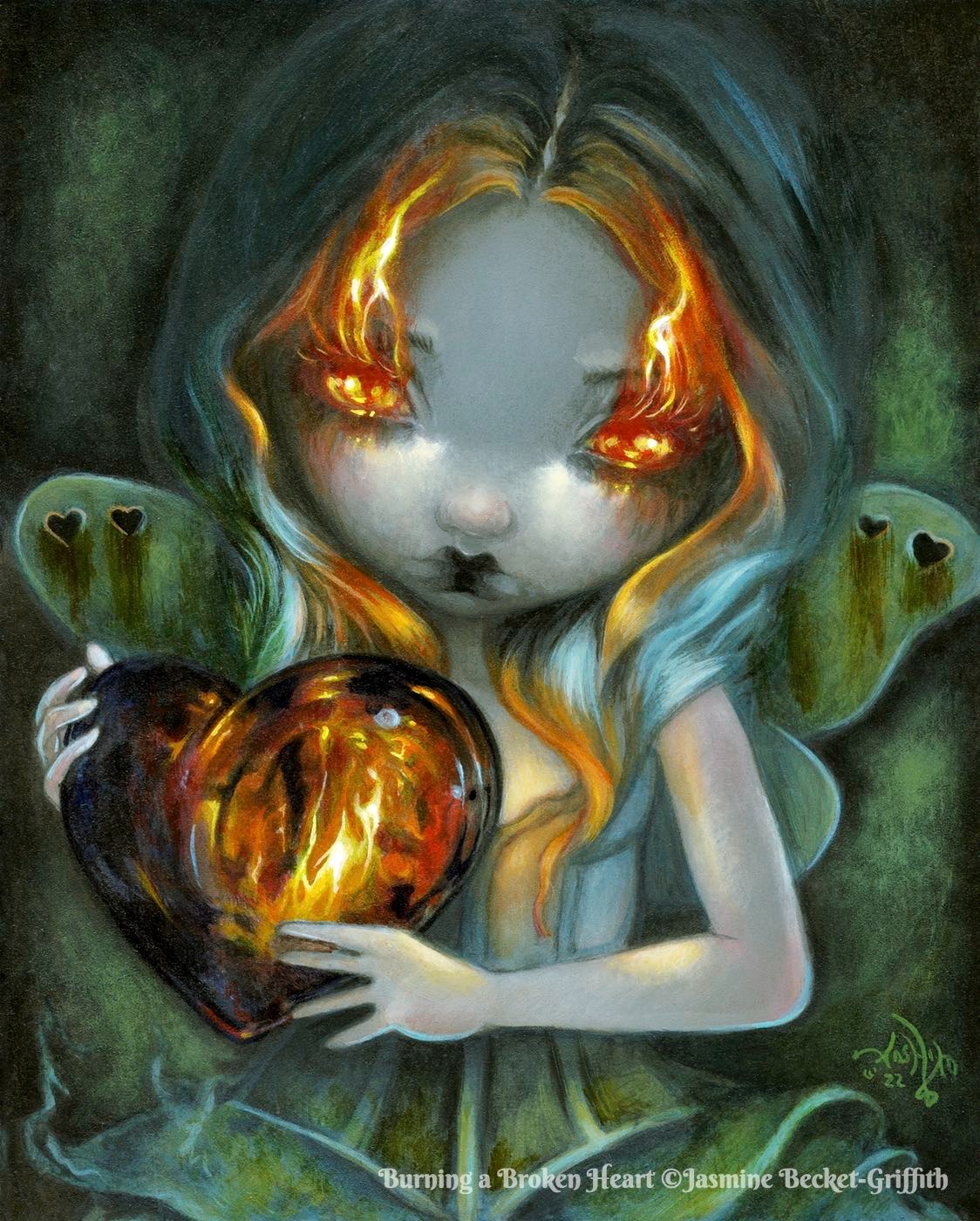 Burning A Broken Heart