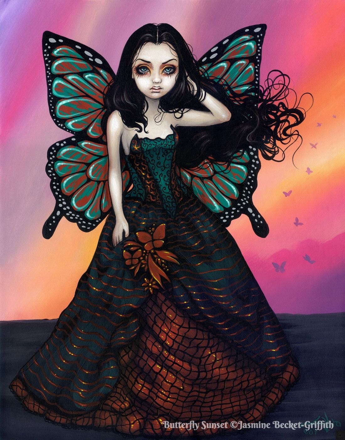 Butterfly Sunset