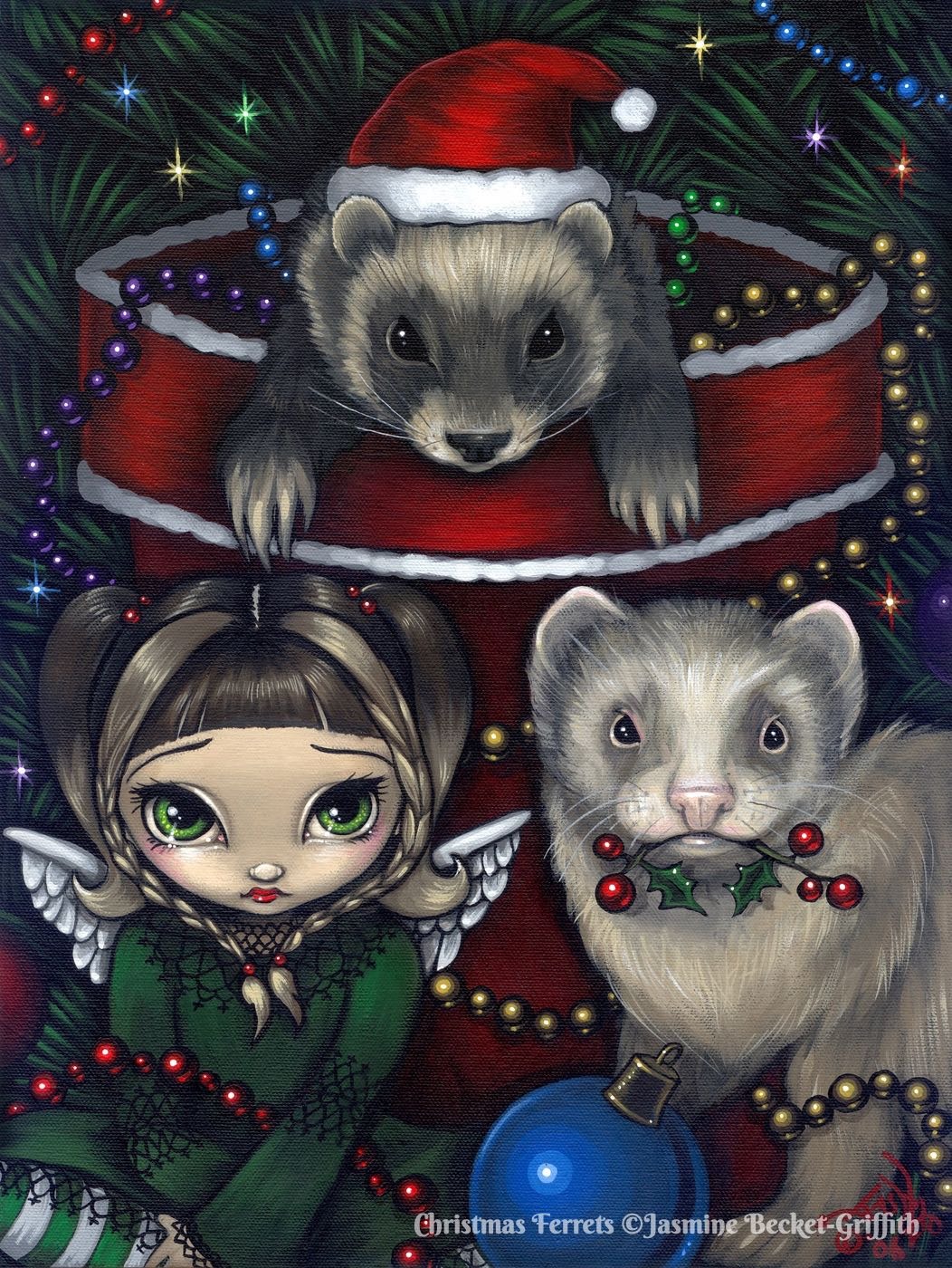 Christmas Ferrets