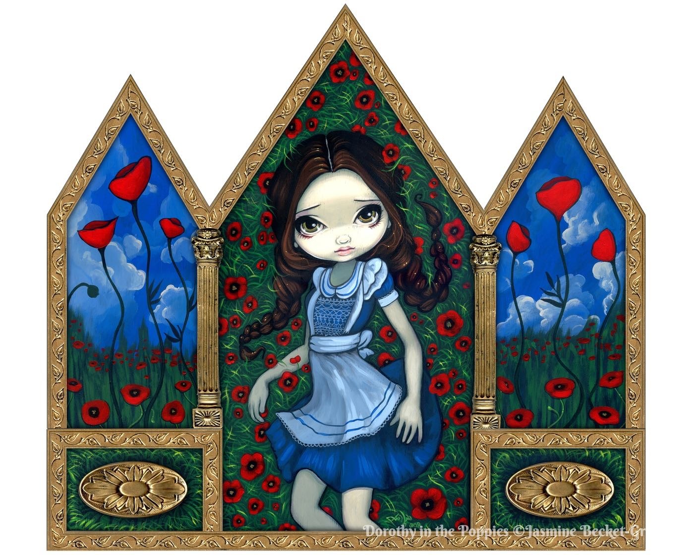 Dorothy In The Poppies