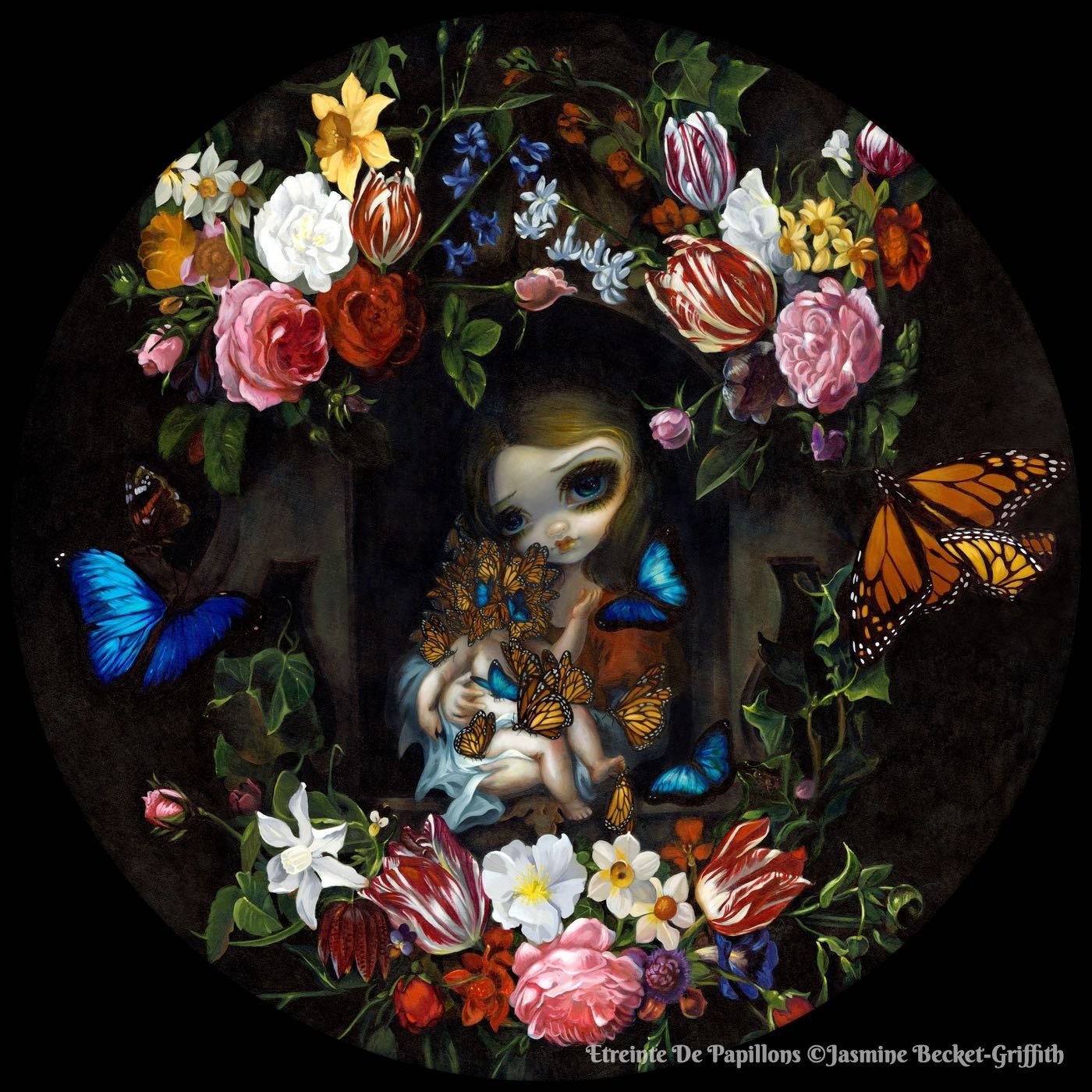 Etreinte De Papillons