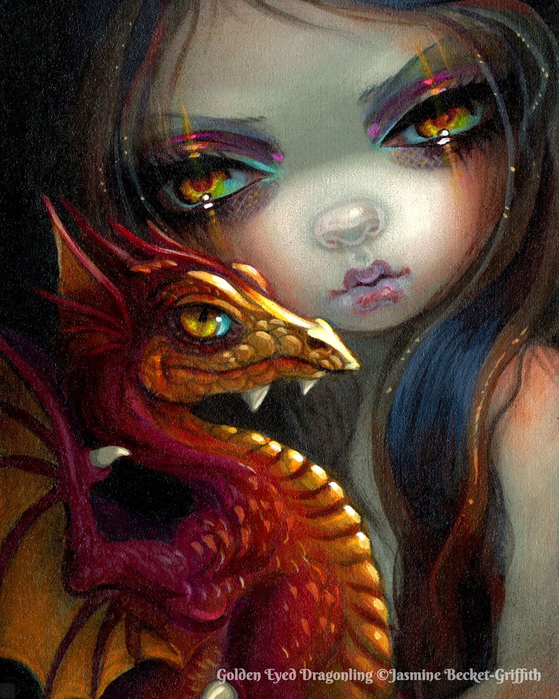 Golden Eyed Dragonling