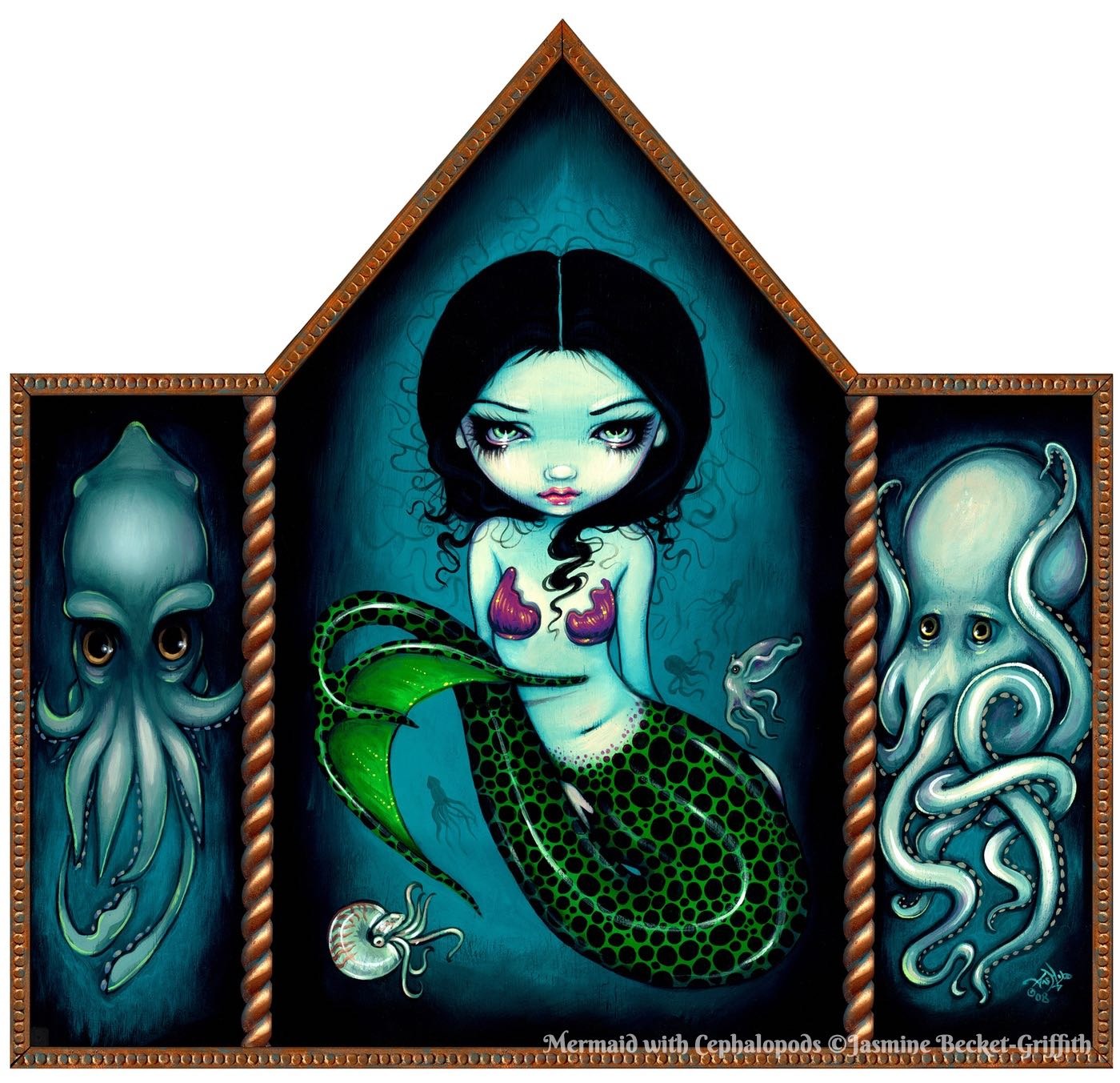 Mermaid With Cephalopods