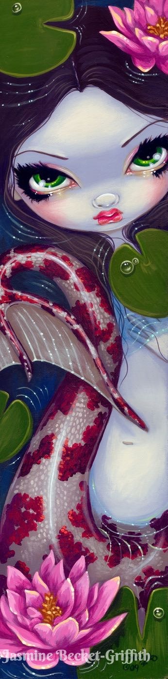 Mermaid With Pink Lotus